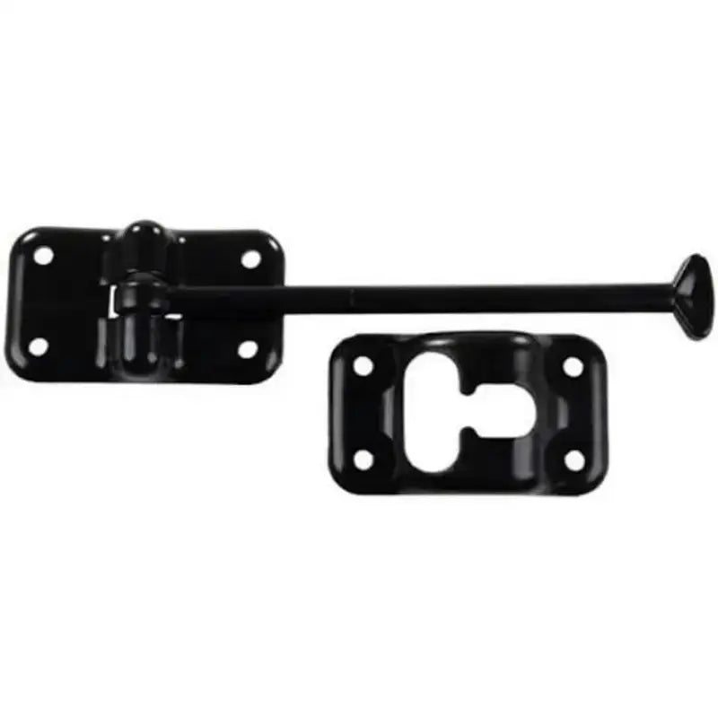 013-085BL AP Products Plastic Door Holdback 6’ Black - Catch