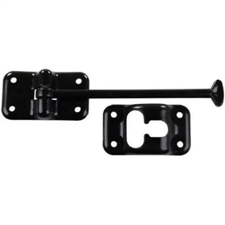 013-085BL AP Products Plastic Door Holdback 6’ Black - Catch