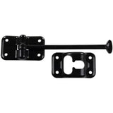 013-085BL AP Products Plastic Door Holdback 6’ Black - Catch