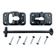 013-085BL AP Products Plastic Door Holdback 6’ Black - Catch