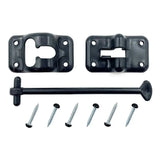 013-085BL AP Products Plastic Door Holdback 6’ Black - Catch