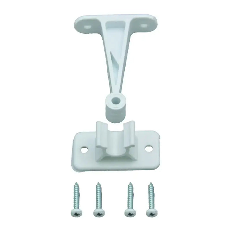013-086W Ap Products Plastic Door Holdback 3’ - Catch