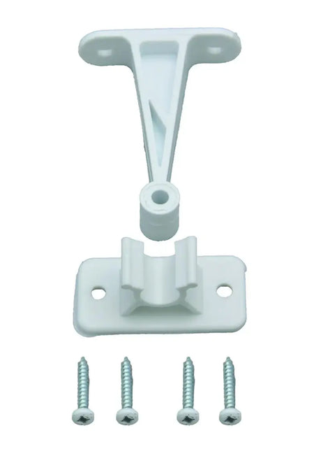 013-086W Ap Products Plastic Door Holdback 3’ - Catch