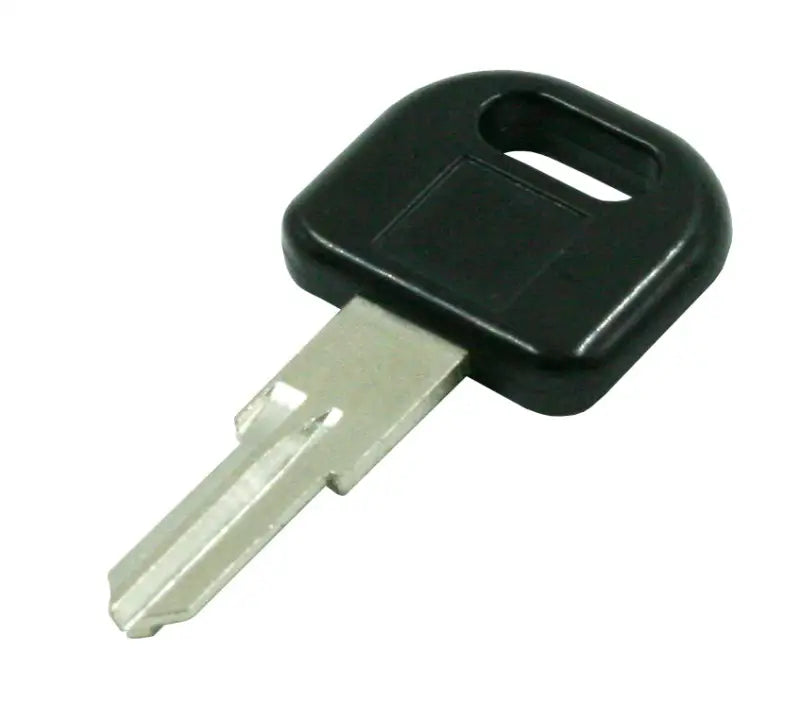 Black and silver replacement key for door lock, Fastec CW replacement for AP Products 013-691410