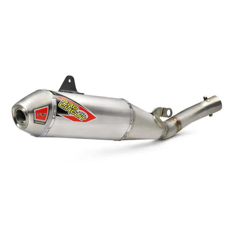 0131845A T 6 StainleSS Slip On Yz450f/Fx ’18 19 - T-6 Slip-On Exhaust