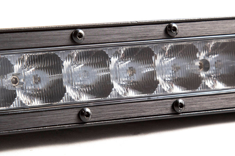 Diode Dynamics 12 In LED Light Bar Single Row Straight Clear Driving Each Stage Series - DD5015S
