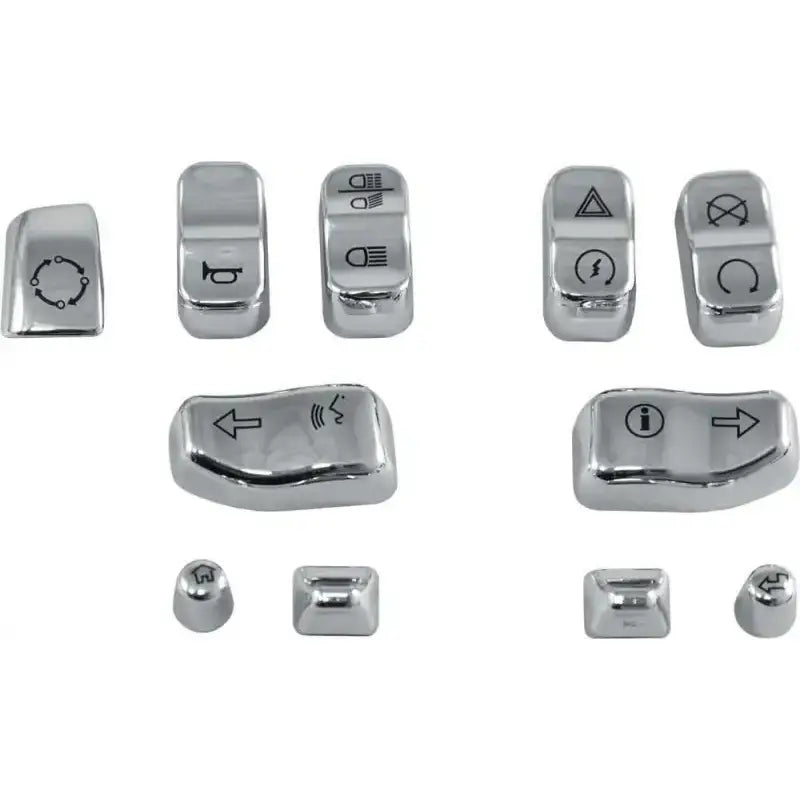 0139-11 Switch Caps Chr 14 Up 11 Piece