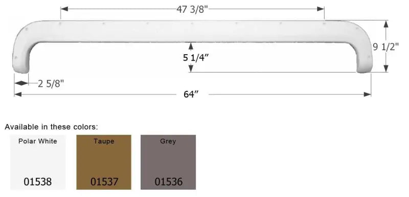 01538 Fender Skirt