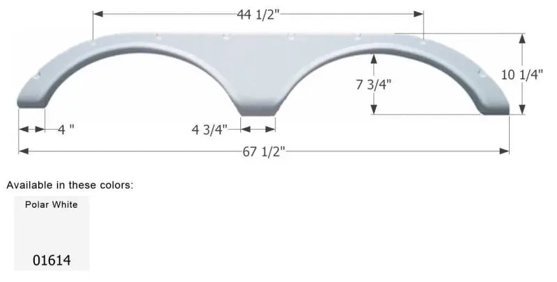 01614 Fender Skirt
