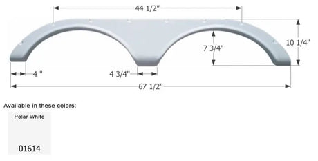 01614 Fender Skirt