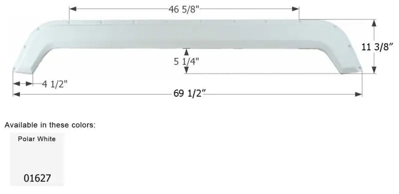 01627 Fender Skirt