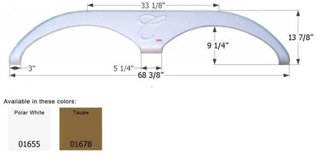 01678 Fender Skirt