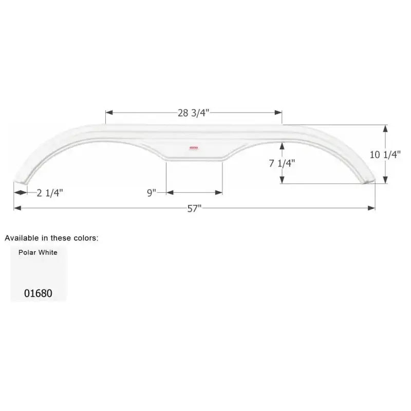 01680 Fender Skirt