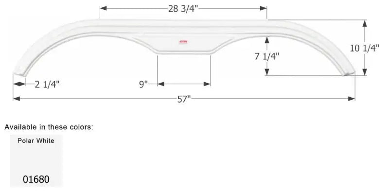 01680 Fender Skirt