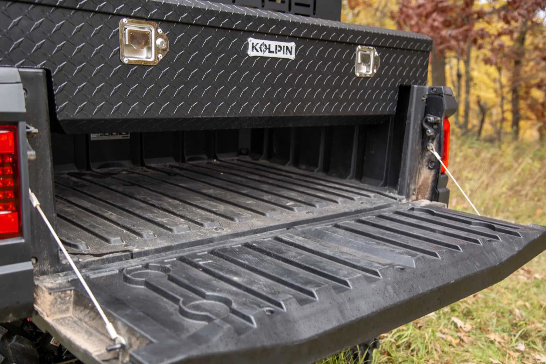 Kolpin Metal Bed Box Kit Racks 53472 - Mid Size Utv Aluminum 11 12 54.6