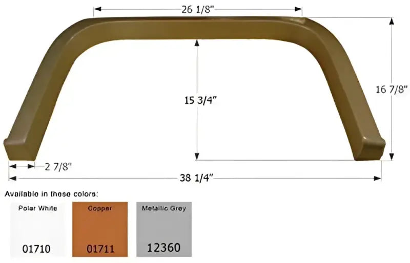 01710 Fender Skirt