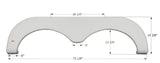 01736 Icon Starcraft Fender Fs1736Pw - Skirt