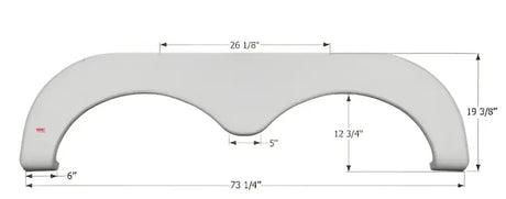 01736 Icon Starcraft Fender Fs1736Pw - Skirt