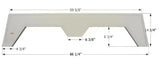 01737 Icon Kustum K Fender Fs1737Pw - Skirt