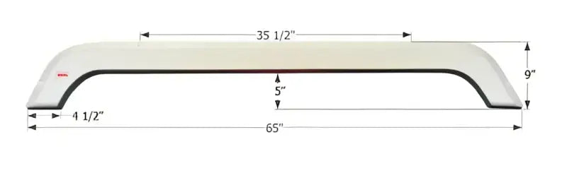 01739 Icon R-Vision Fender Fs1739Pw - Skirt