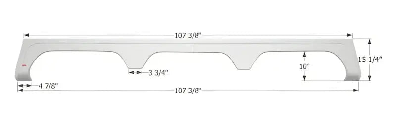 01755 Icon Teton H Fender Fs1755Pw - Skirt