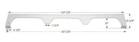 01755 Icon Teton H Fender Fs1755Pw - Skirt