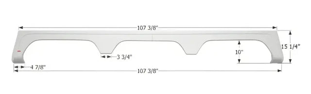 01755 Icon Teton H Fender Fs1755Pw - Skirt