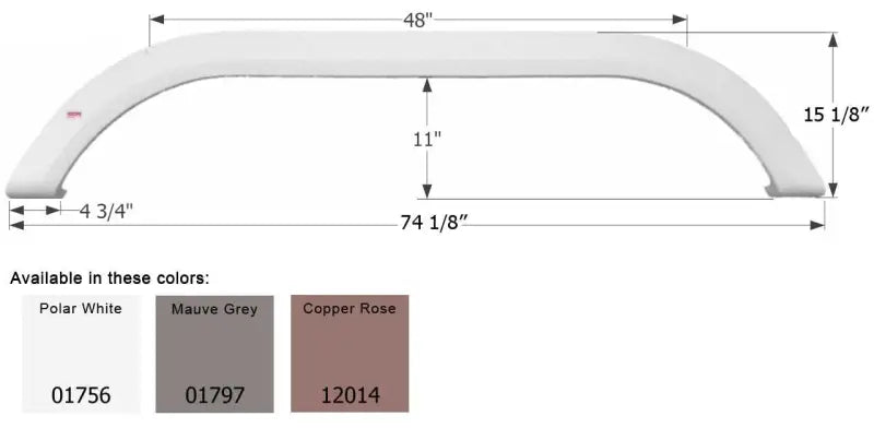 01756 Fender Skirt