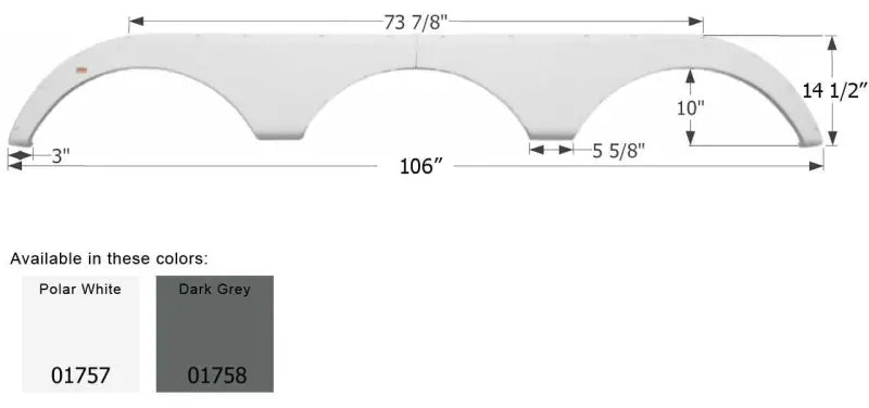 01757 Fender Skirt