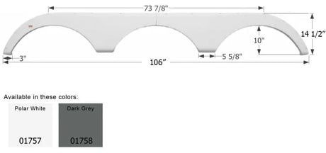 01757 Fender Skirt