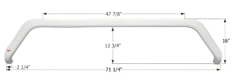 01784 Icon Sunline Fender Fs1784Pw - Skirt