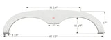 01785 Icon Sunline Fender Fs1773Ch - Skirt