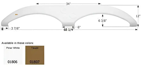 01806 Fender Skirt