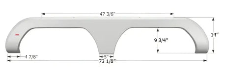 01809 Icon Travel S Fender Fs1808Tp - Skirt