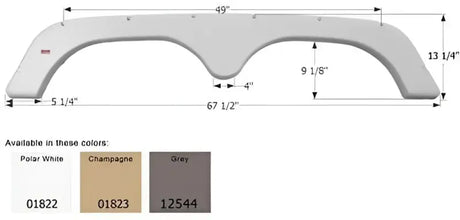 01822 Fender Skirt