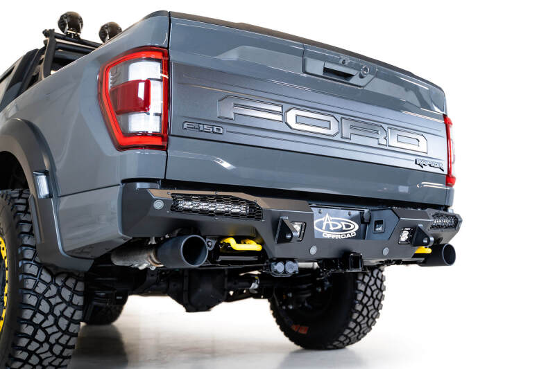 Addictive Desert Designs R210151430103 Addictive Desert Designs 21-22 Ford Raptor HoneyBadger Rear Bumper