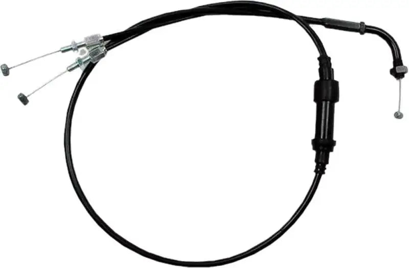 02-0000 Black Vinyl Throttle Pull Cable