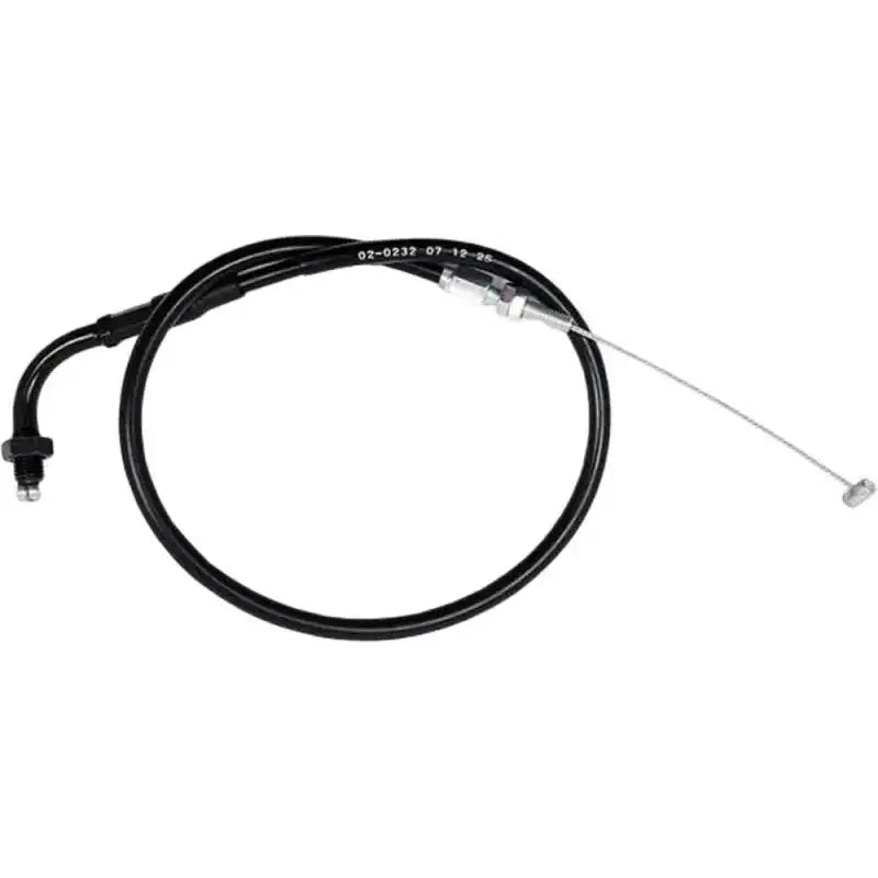 02-0232 Black Vinyl Throttle Pull Cable