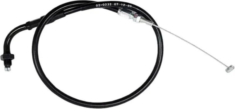 02-0232 Black Vinyl Throttle Pull Cable