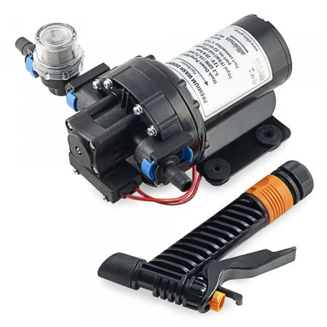 Albin 5.2 Gpm Washdown Pump 12V, powerful and durable pump for efficient boat maintenance, RV, automotive, powersports, off-road, marine, exterior, truck accessories, interior, truck bed, RV parts, Marine, AVADA - Best Sellers, Marine Maintenance