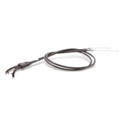 02-0616 Black Vinyl Throttle Push Pull Cable Set