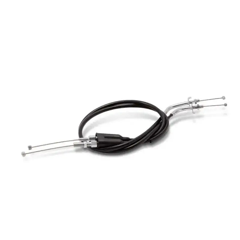 02-0623 Black Vinyl Throttle Cable +4"