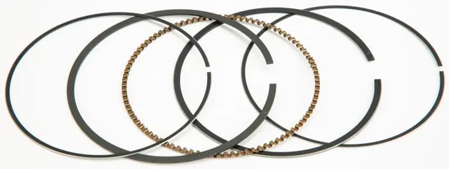 Piston rings set including oil control and compression rings for Pro X Pistons in RV and truck parts