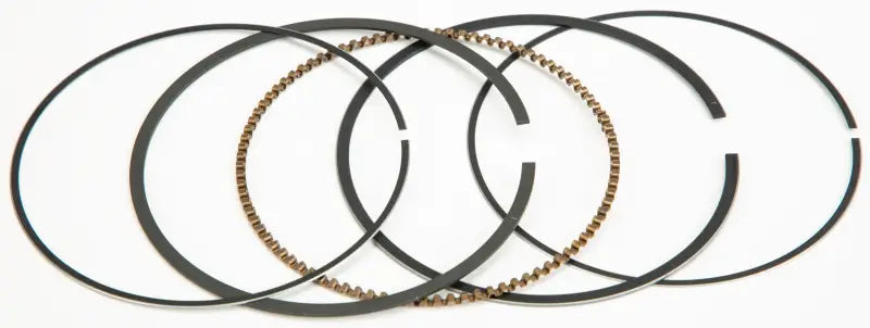 Piston rings set including oil control and compression rings for Pro X Pistons in RV and truck parts