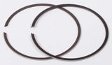 Dark metal piston rings with open ends for Pro X Pistons Suzuki Yamaha engines