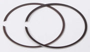 Dark metal piston rings with open ends for Pro X Pistons Suzuki Yamaha engines