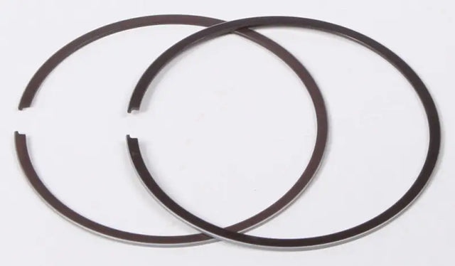 Dark metal piston rings with open ends for Pro X Pistons Suzuki Yamaha engines