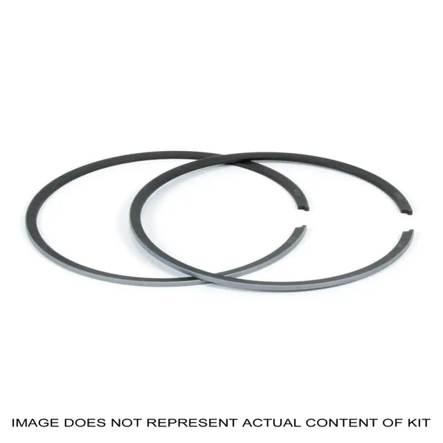 Dark gray C-shaped piston rings for Pro X Pistons, perfect RV and truck parts