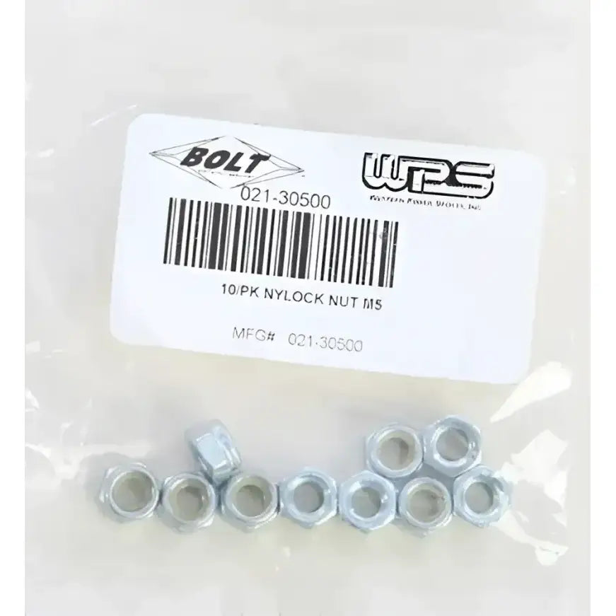 021-30400 Bolt Nylon Locking Nut 4X.07Mm 10/Pk 