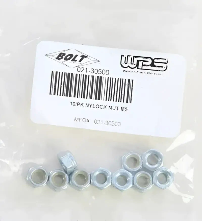 021-30400 Bolt Nylon Locking Nut 4X.07Mm 10/Pk 